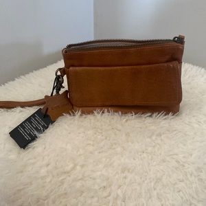 NWT Day and Mood Clutch/Wristlet Genuine Leather